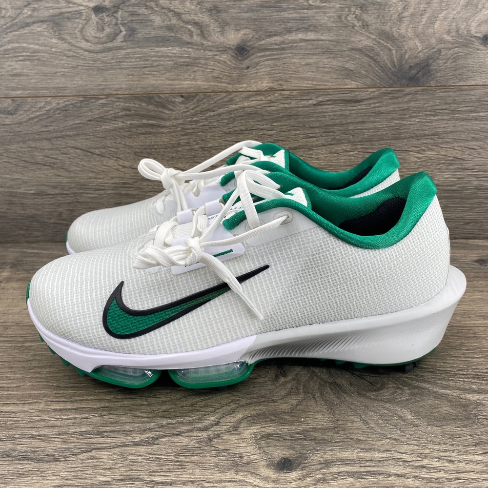Nike Air Zoom Infinity Tour NEXT% Golf Shoes Men 8 White Green HQ2158-100